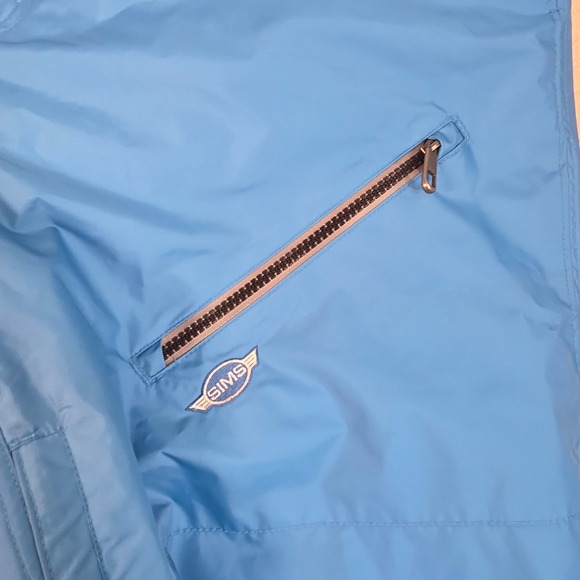 Sims Ultimate Equipment Blue Snowboard Pants Mens Large Insulated Ski Vented - Picture 5 of 11